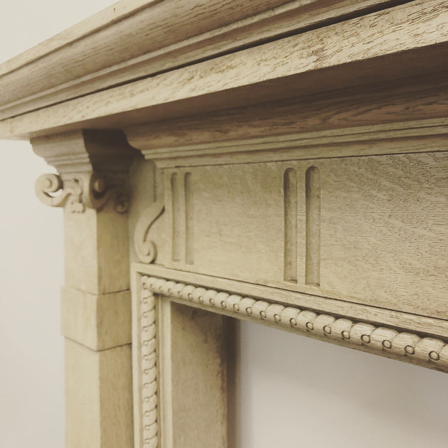 Timber Fire Surround – YEW TREE BARN
