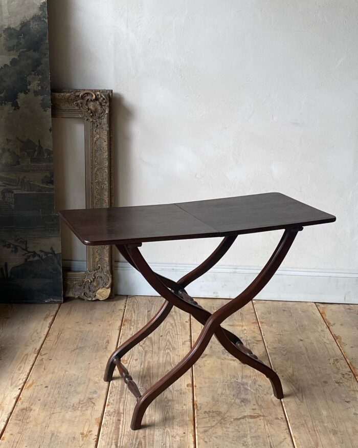 19thC Mahogany Coaching Table – YEW TREE BARN